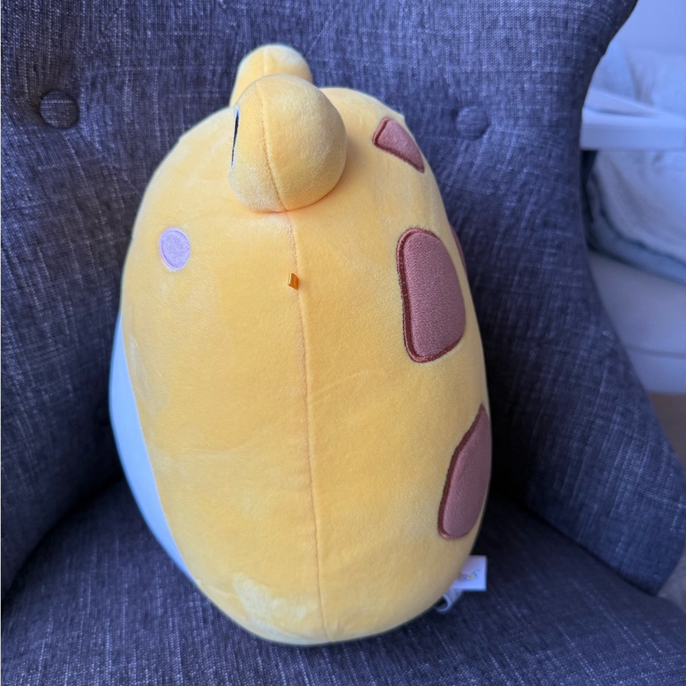 Leigh the Yellow Frog Squishmallow – 12” - Picture 6 of 7